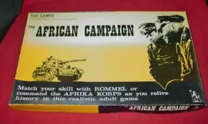 TSR Games : The African Campaign - Rommel in the Desert WW2 (Rare Lizard Logo) - Picture 1 of 8