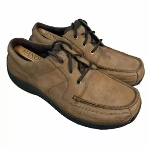 Klogs Size 12 Brown Lace Up Men's Comfortable Work Shoes - Picture 1 of 9