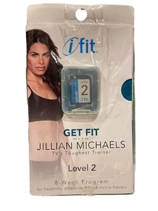 iFit Jillian Michaels Get Fit Level 2 SD Card Workouts Treadmill Elliptical Bike - Picture 1 of 1