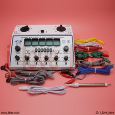 Neu Electro Agopuntura Acupuncture Stimulator 6 Channels Output Patches Massager