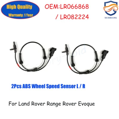 2pcs Rear Left / Right ABS Wheel Speed Sensor for Land Rover Range Rover Evoque - Image 1 of 4