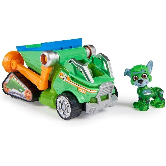 Spin Master Paw Patrol, Camion dei Rifiuti di Rocky - Immagine 1 di 1