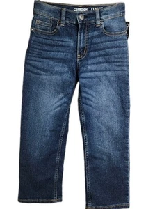 OshKosh B'gosh Boys Size 6R/6A Blue Classic Straight Leg Jean Pants - Picture 1 of 7
