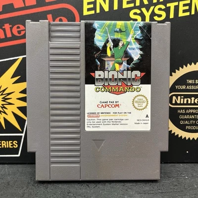 Bionic Commando Nintendo Entertainment System NES Great Label TESTED FREE POST - Image 1 of 4