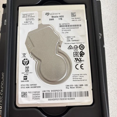 Seagate ST1000LM035 Mobile HDD 1TB 2.5" SATA III Laptop Hard Drive - Image 1 of 4