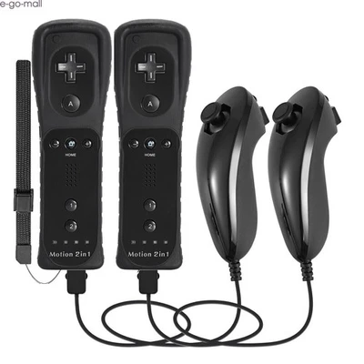 Motion Plus Wii Remote Controller & Nunchuck for Nintendo Wii & Wii U Console - Image 1 of 4