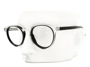 Maui Jim MJO 2209-02K Eyeglasses Glasses Clear w/ Black Outline 46-22-145  - Picture 1 of 7