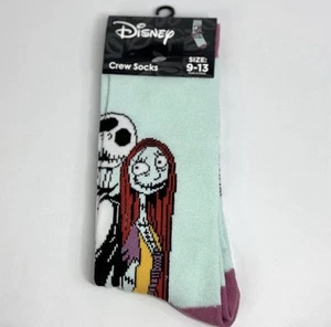 Disney Nightmare Before Christmas Novelty Crew Socks Size 9-13 - Picture 1 of 12
