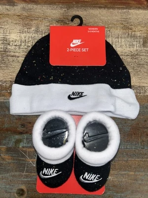Nike Booties Crib  Hat And Booties Newborn 0/6 Months Assorted Color - Image 1 of 4