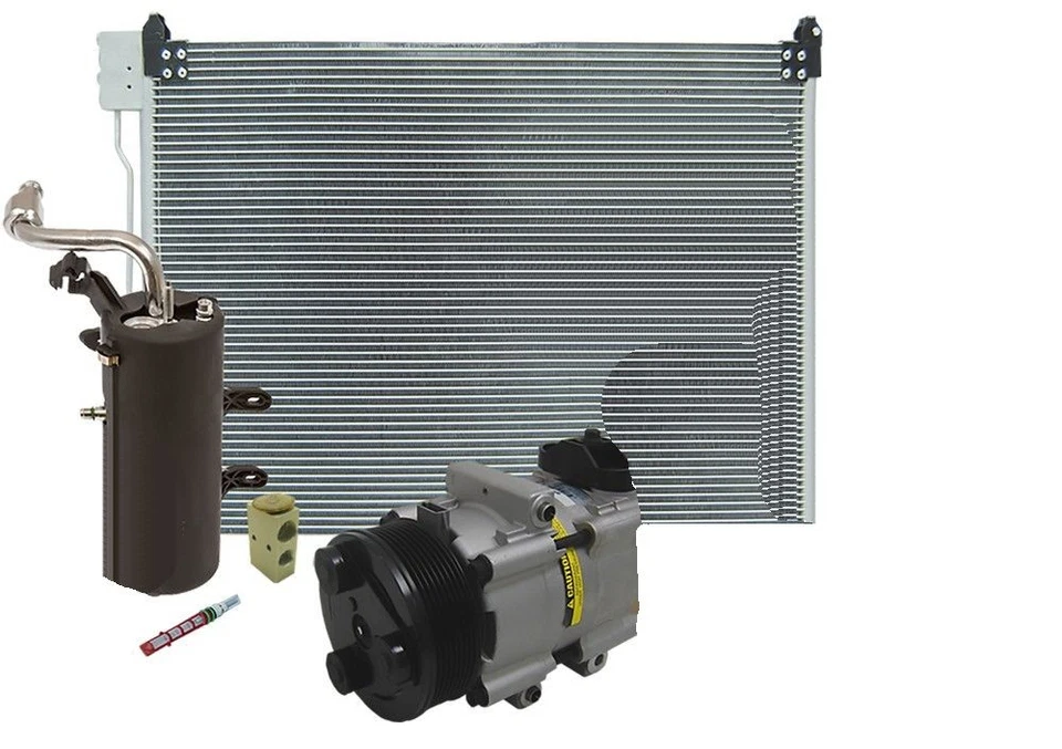 Kit de compresor y condensador de aire acondicionado Mechanics Choice para Ford Expedition 2004 (V8 Foto 1 de 1