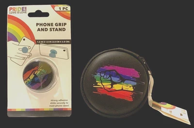 Funda técnica con soporte para agarre para teléfono 2 piezas Foto 1 de 4