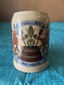 malto di luppolo Gott Erhaltz 16 oz pietra di birra / 0,5 L - Foto 1 di 7