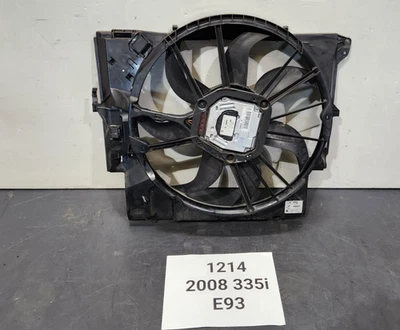 ✅ 07-13 Ventilador auxiliar de refrigeración del radiador del motor OEM BMW E82 E90 E93 N54 N55 600W Foto 1 de 4