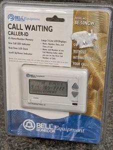 BELL Call Waiting Caller ID Box Bell Equipment Sonecor Model BE-50NCW Sealed - Picture 1 of 2