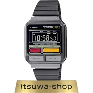 CASIO STANDARD A120WEGG-1BJF Black Digital Stainless Steel Men' Watch New in Box - Picture 1 of 8
