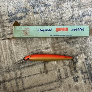 Labio metálico Minnow finlandés naranja Rapala Magnum CD-18 - Imagen 1 de 9