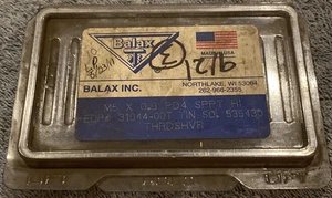 BALAX INC M5x0.8 PD4 SPPT HI EDP# 31044-00T TIN SO. 536430 THREADSAVER NOS USA - Picture 1 of 4