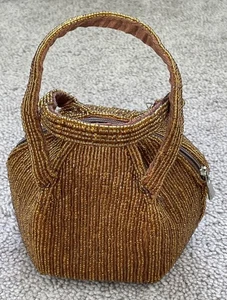 BEAUTIFUL MINI BEADED EVENING BAG - Picture 1 of 24