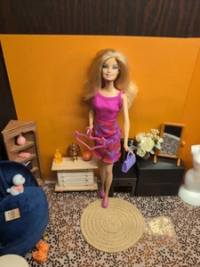 Vintage Barbie Clone Outfit - Dress, Shoes, Purse, Hanger - Picture 1 of 23