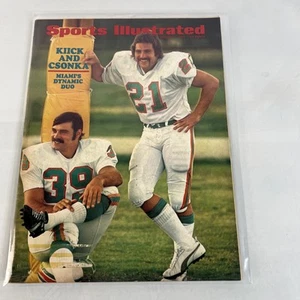 Sports Illustrated 7 agosto 1972 Kiick e Csonka The Bird Finger da collezione - Foto 1 di 9