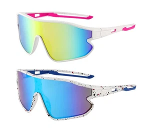 Yogo Vision Kinder Sport Sonnenbrille Jugend leichter Baseball UV400 Schutz - Bild 1 von 7
