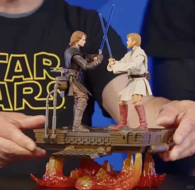 Star Wars Black Series Anakin Skywalker vs Obi-Wan Kenobi Duel Action Figures - Image 1 of 4