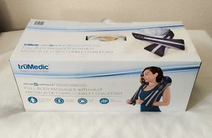TruMedic Insta Shiatsu + Massaggiatore Corpo Completo Con Calore IS-3000 PRO Nuovo Scatola Aperta - Foto 1 di 10