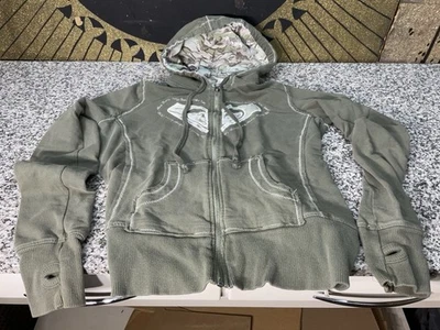 Vintage ROXY Ladies Surfer Beach Zipper Hoodie Size Large - Image 1 of 4