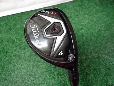 Titleist 915H 915 24 grados 4 híbrido Diamana M+ 60 rojo Hy grafito flexión regular Foto 1 de 4