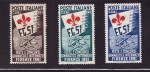 Italia 1951 Ginnici nuovi gomma originale integra MNH ** - Foto 1 di 2