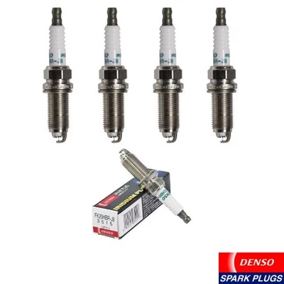 New Set of 4 DENSO Iridium Long Life Spark Plug for Lexus GS F/IS500/LC500/ RC F - Image 1 of 4