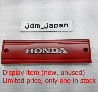 HONDA 17112-PBY-R00 ACURA GENUINO OEM NSX R NA ROJO COLECTOR DE ADMISIÓN PLACA DE CUBIERTA Foto 1 de 3