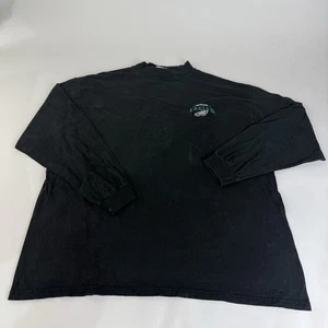 Vintage 2000s Philadelphia Eagles Shirt Mens 2X Faded Black Sleeve Y2K EMBROIDER - Bild 1 von 5