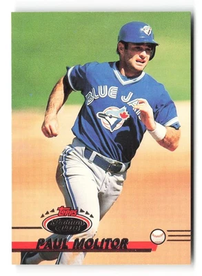 1993 Stadium Club #627 Paul Molitor Members Only Toronto Blue Jays - Image 1 of 2