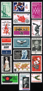 US 1258-1276 = 1964-65 ODD LOT OF 16 - MINT VF NH = PO FRESH! - Picture 1 of 10