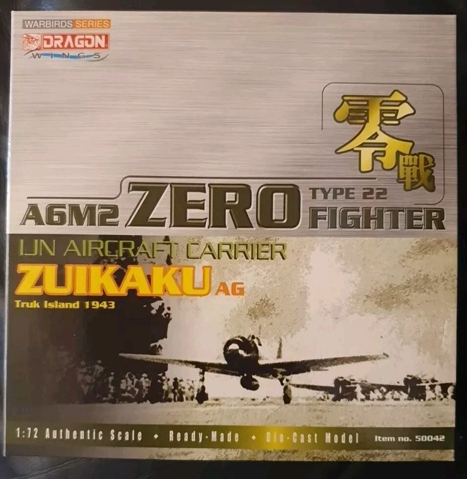 Dragon Wings Warbirds A6M2 Zero Type 22 Fighter Zuikaru AG item:50042 1:72 - Image 1 of 4
