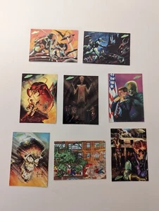 1994 Mars Attacks Topps 8 cards set Foil logo #84, 88 through 94. - Picture 1 of 4