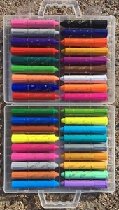 Art supplies Non-toxic Silky Crayon Pasnet 36Colors - Picture 1 of 8