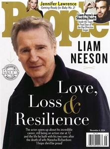 PEOPLE MAGAZINE - NOVEMBER 4, 2024 - LIAM NEESON. LOVE, LOSS & RESILIENCE - Picture 1 of 1