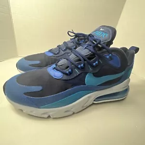 Nike Air Max 270 React Impresionismo Arte Azul-Vacío/foto-azul (AO4971 400) ¡¡Talla 10!!️ - Imagen 1 de 12