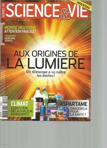 SCIENCE & VIE N°1126 AUX ORIGINES DE LA LUMIERE / CLIMAT / ASPARTAME / NEURONES - Picture 1 of 1
