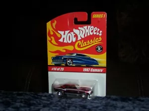 HOT WHEELS - (HTF) - SERIES 1 - 1967 CAMARO - RED - H7079 - SPECTRAFLAME - NEU - Bild 1 von 10