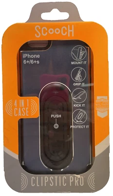 Scooch 5-in-1 Clipstic Pro Case for iPhone 6 Plus/6S Plus - Steel Blue - Image 1 of 4