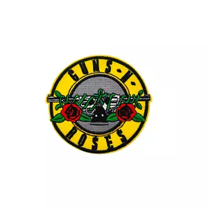 Parche Guns N Roses bordado Termoadhesivo plancha calor muisca rock - Picture 1 of 2