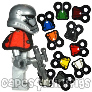 CUSTOM pauldrons - ideal for your Lego stormtrooper or clone trooper. CAPES ONLY - Picture 1 of 15