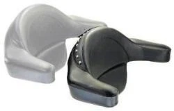 Mustang Extended Arm Wrap-Around Backrests Smooth w/Studs (75332) - Image 1 of 1