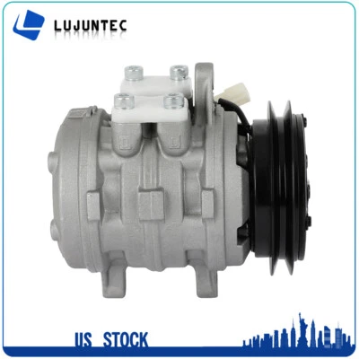 Compresor de aire acondicionado con embrague para Chevrolet Sprint Tracker Suzuki Samurai X-90 SOHC Foto 1 de 4