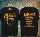 Saxon Tour 2022 40th Anniversary Castles And Eagles T-shirt D75024