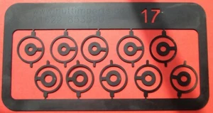 Parker Hale Matchmaker foresight 17mm Target sight element set std ring BSA, etc - Picture 1 of 3