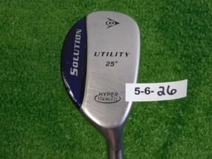Dunlop Solution Hyper Stainless 25* Utility Hybrid Motive 75g Mid-Firm Stiff 38" - Picture 1 of 7